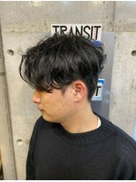 ワークス 下北沢(WORKS) クセ毛風ナチュラルスパイラルパーマ【メンズ/パーマ】