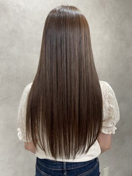 ルノン フィージュ(LUNON fieju) 暗めカラーグランマッシュデザインカラーフェイスフレーミング