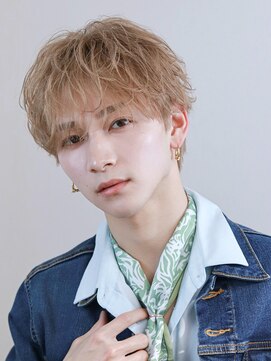 オーシャントーキョー 原宿(OCEAN TOKYO) 透明感ラベンダーグレージュ × 束感ショート