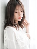 シンプル外ハネ　