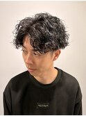 大人の色気スパイラルパーマ