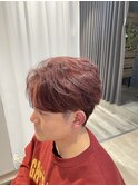 えりあし残しセンターパート