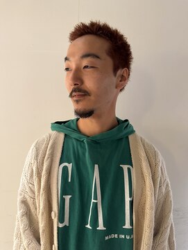 パーク(PARK) メンズバズカットオレンジブラウン