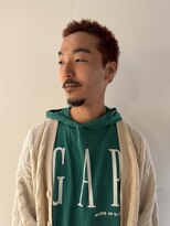 パーク ヌース(PARK/NOOS) メンズバズカットオレンジブラウン