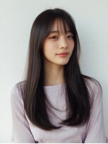 ロディーナコク 大口 新子安(rodina.coc)&nbsp;ミルクティーブロンド/ダークブルー/デジタルパーマ/大口新子安