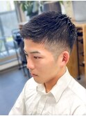 メンズカット　福岡　ソフトモヒカン　清潔感　おすすめ　七隈駅