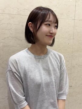 アクシス 栄ガスビル店(`AXIS) ミルクティーブロンド/ダークブルー/デジタルパーマ/名古屋栄