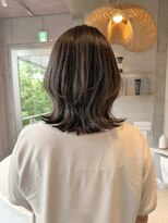 ロエ(loe) 白髪率30%☆ナチュラルレイヤー×モノグレージュで大人の色気を