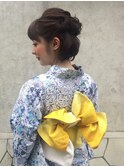 浴衣・ヘアアレンジも可愛く♪