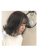 ピノリコ Hair&make pinorico&nbsp;ブルージュ×切りっぱなしボブ