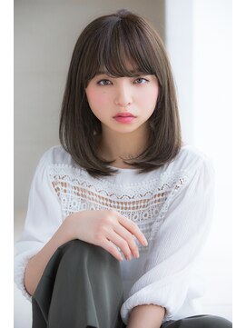 ヘアサロン ガリカ 表参道(hair salon Gallica) 乾かすだけでキマる　大人かわいいミディアムボブ