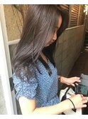 表参道イルミナカラー/外国人風/暗髪アッシュ/グレージュ