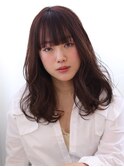 前髪あり☆伸ばしかけ無造作ミディ