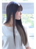 【Natura御器所藤原昭代】外国人風透明感ラベンダーアッシュ