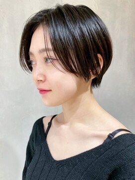 アルバム 新宿(ALBUM SHINJUKU) タイトショート_クールショートピンクベージュボブルフ_ba308863