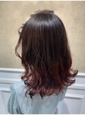 *グラデーション×レッド*