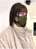 艶ナチュラルベージュカラー　イルミナカラー