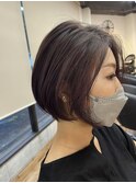 軽すぎない大人のショートボブ♪