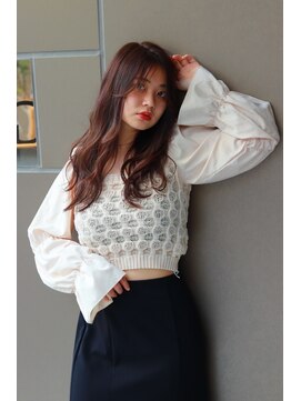 アンクス(anx) モノグレージュ・ロング