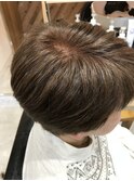 白髪ぼかしハイライト