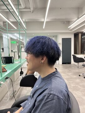 エイト 川崎店(EIGHT) メンズハイトーン波巻きツイストスパイラルパーマ【川崎】