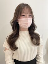 ヨーク(YOKE)&nbsp;【 YOKE 】レイヤーロングカーキベージュ小顔大人かわいい