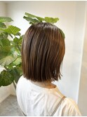 色んなスタイルが楽しめる*切りっぱなしボブ