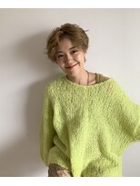 アイデザイン(I design) クリームベージュショート