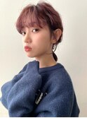 暖色カラー*チェリーピンクカラー*デザインカラー*ヘアアレンジ