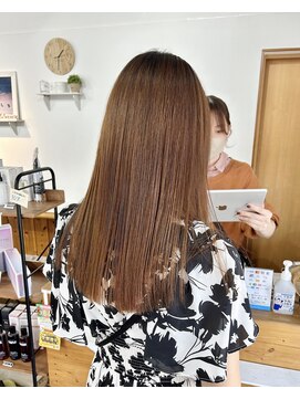 ヘアメイクエイト 丸山店(hair make No.8) ◆担当：岩切祐樹◆艶髪ストレート