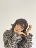 【ボブ】【ボブ前髪あり】【外ハネボブ】【切りっぱなし】