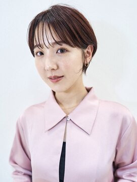 ピークアブー アヴェダ アトレ恵比寿(PEEK-A-BOO AVEDA) 大人くびれショート前髪ありマッシュショート暖色系カラー