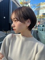 アンバー 池袋(amber)&nbsp;ハンサムショート/レイヤーカット/ミルクティーベージュ[池袋駅]