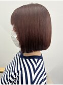 ボブ　タッセルボブ　ぷつっとボブ　ピレンジカラー　近鉄奈良