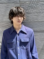オアシス 表参道(OASIS) 韓国風ハンサムショートウルフマッシュ