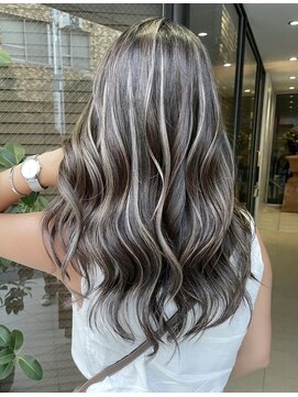 シエロビューティー(CIELO beauty) ハイライトカラーミルクティーベージュケアブリーチダブルカラー