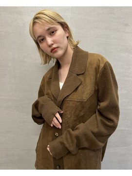 ニール シトロン 名古屋 伏見 丸の内(NEELU citron) 【Neelu_citron_tomoya】外国人風ブロンド