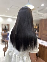 ミニヨン バイ ハピネス 高の原店(mignon by Happiness) 髪質改善ストレート 透明感カラー