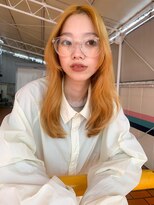 キーゴ 博多(KY-GO.)&nbsp;イエローカラー /レイヤーカット ロングレイヤー