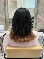 シュガーイシノマキ(SUGAR ishinomaki)&nbsp;切りっぱなし☆裾カラー