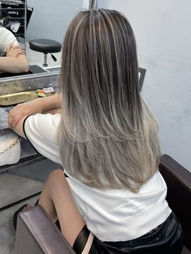 ドロシー 郡山桑野店(Dorothy) 黒髪ボブルフネビージュ小顔ワンレン