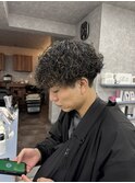 波巻きプードルパーマ