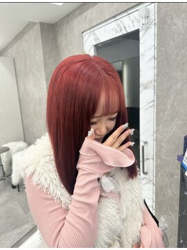 アルドーレ(Ardore) ツヤ感たっぷり◎チェリーレッドで華やかカラーに♪