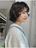 【arte pelo】ボブ/パーマ/黒髪