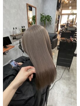 シールドヘアー 沖縄 新都心(C'LD Hair) グレージュカラー/那覇美容室/おもろまち美容室