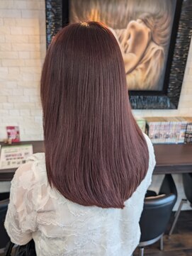 ボアップ 難波店(boappu) #ラベンダーカラー#韓国ヘア#パープルカラー#ラベンダーピンク