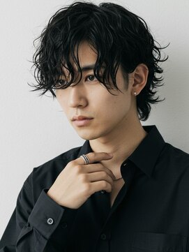 キャンバス バイ ネオリーブ 横浜西口(Canvas by neo.) フェザーパーマ/センターパート/ニュアンスパーマ/マッシュ/横浜