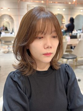 ロンド エスポワール 錦糸町(Lond espoir) ■ミニウルフ黒染め髪質改善縮毛矯正酸性ストレートレイヤー28