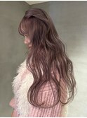 ホワイトグレージュ/デジタルパーマ/フェザーパーマ/梅田