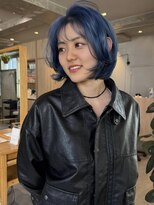 ゼストプラス(ZEST plus)&nbsp;【DAN】透け感ブルーで魅せる、個性派トリプルカラー